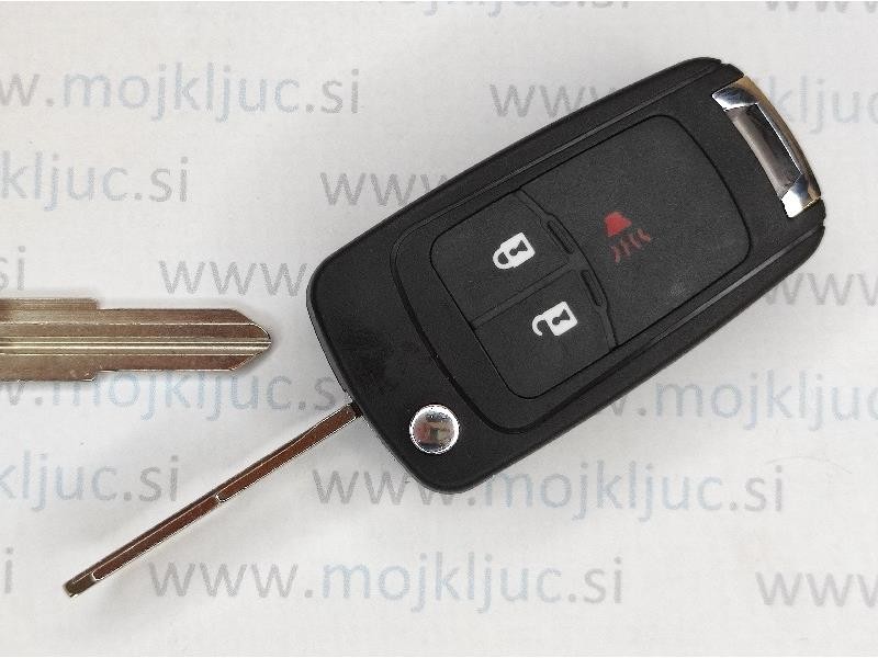 Ohišje za ključ Opel - zložljiv