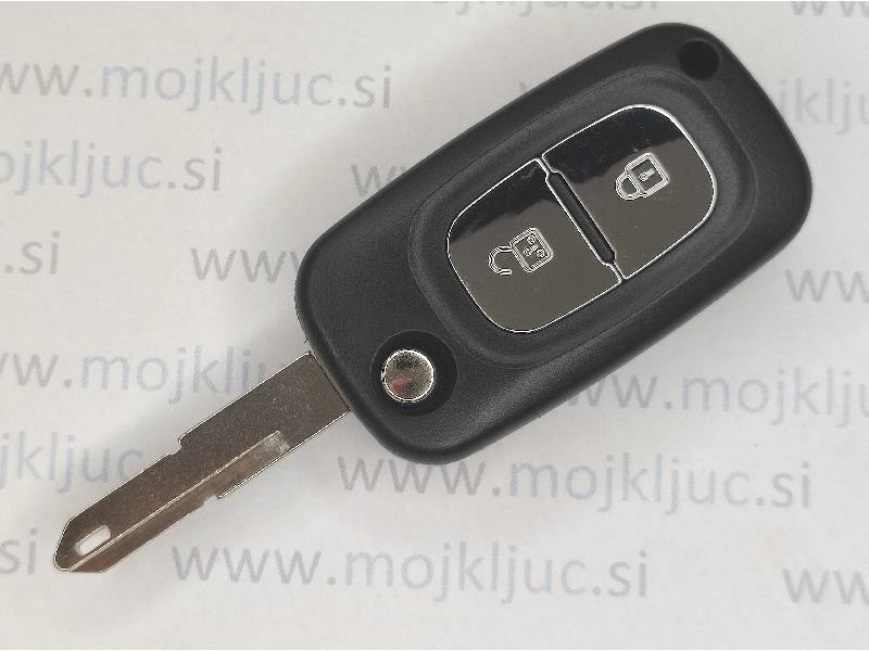 Ohišje za ključ Renault - zložljiv