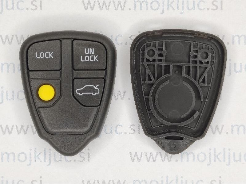 Ohišje za ključ Volvo - obesek 3+1 tipke